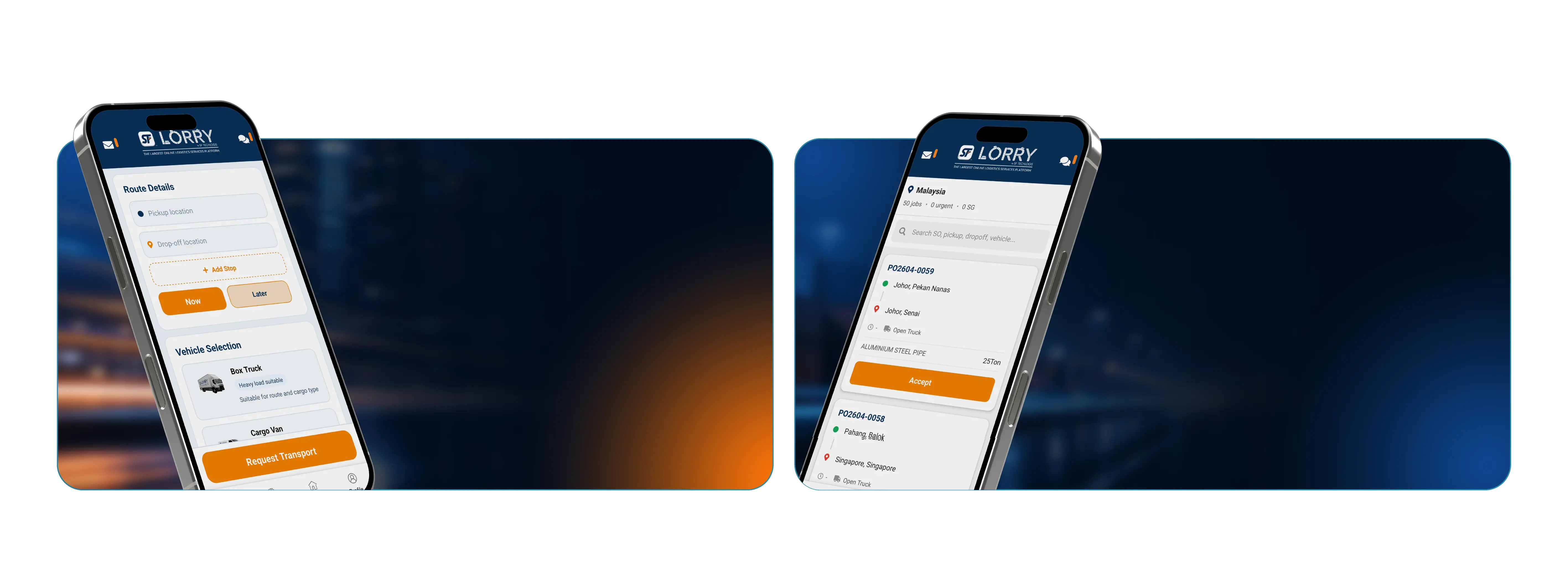 SF Lorry App