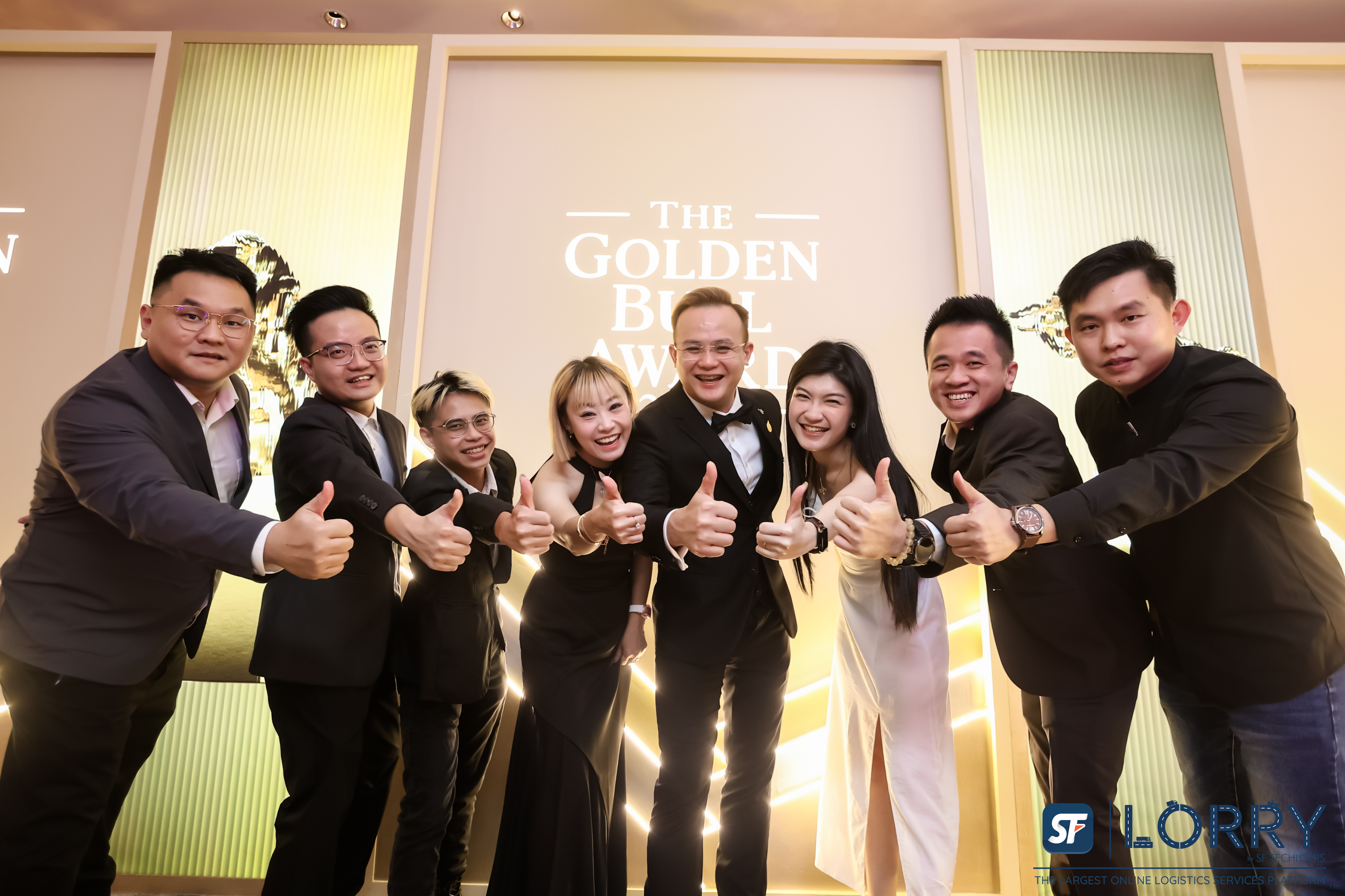 SF LORRY founder Dato' Dr. Tan Soon Hong at Golden Bull Award 2025 ceremony
